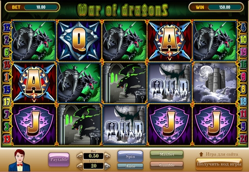 War of Dragons  (Война драконов ) из раздела Игровые автоматы